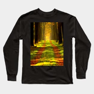 Beautiful Forest Trees of Nature Long Sleeve T-Shirt